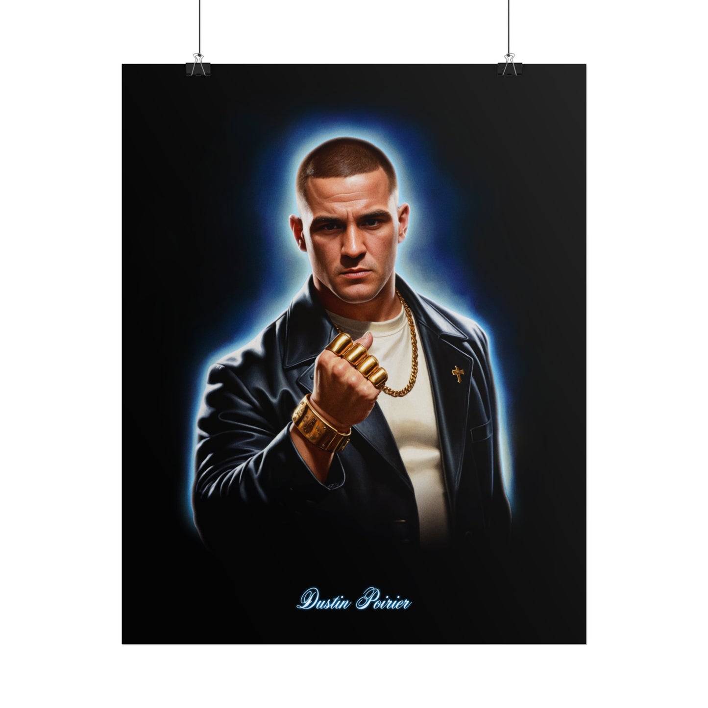 302 Dustin Poirier Poster