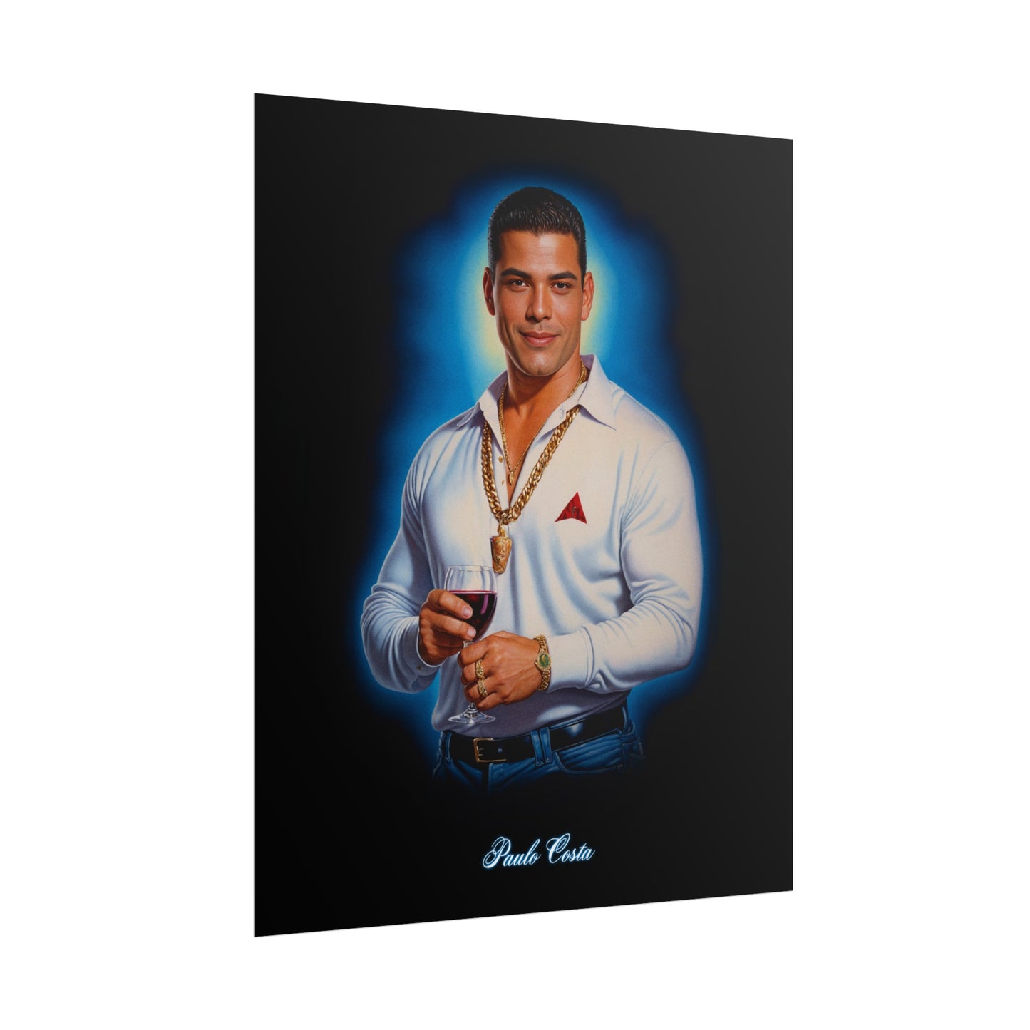 302 Paulo Costa Poster