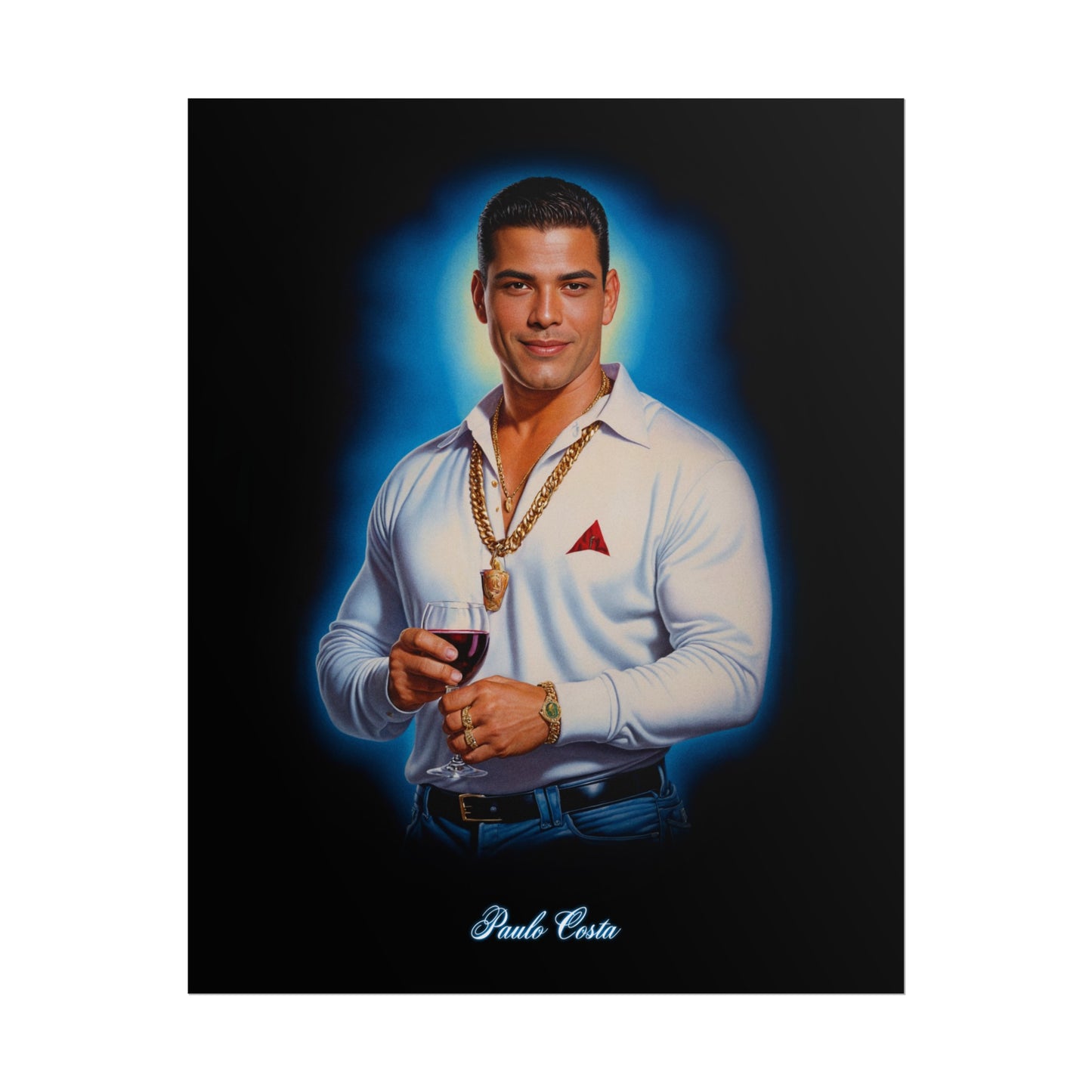 302 Paulo Costa Poster